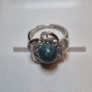 Sterling Silver Azurite Ring